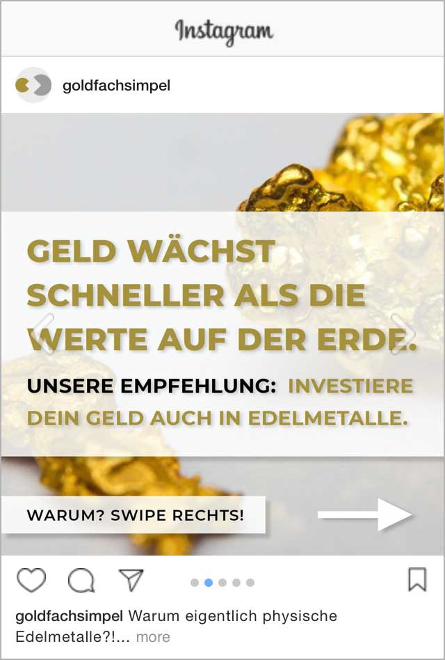 instagram post for goldfachsimpel precious metal traders and consultants goldfachsimpel precious metal traders and consultants, edelsteine, Edelmetalle, gemstones